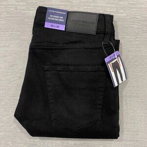 Lucky Brand 410 Jeans Mens 30 x 30 Black Denim Pants Straight Leg